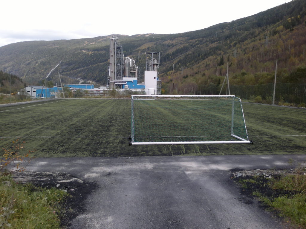 Rjukan, Norway old turf installation